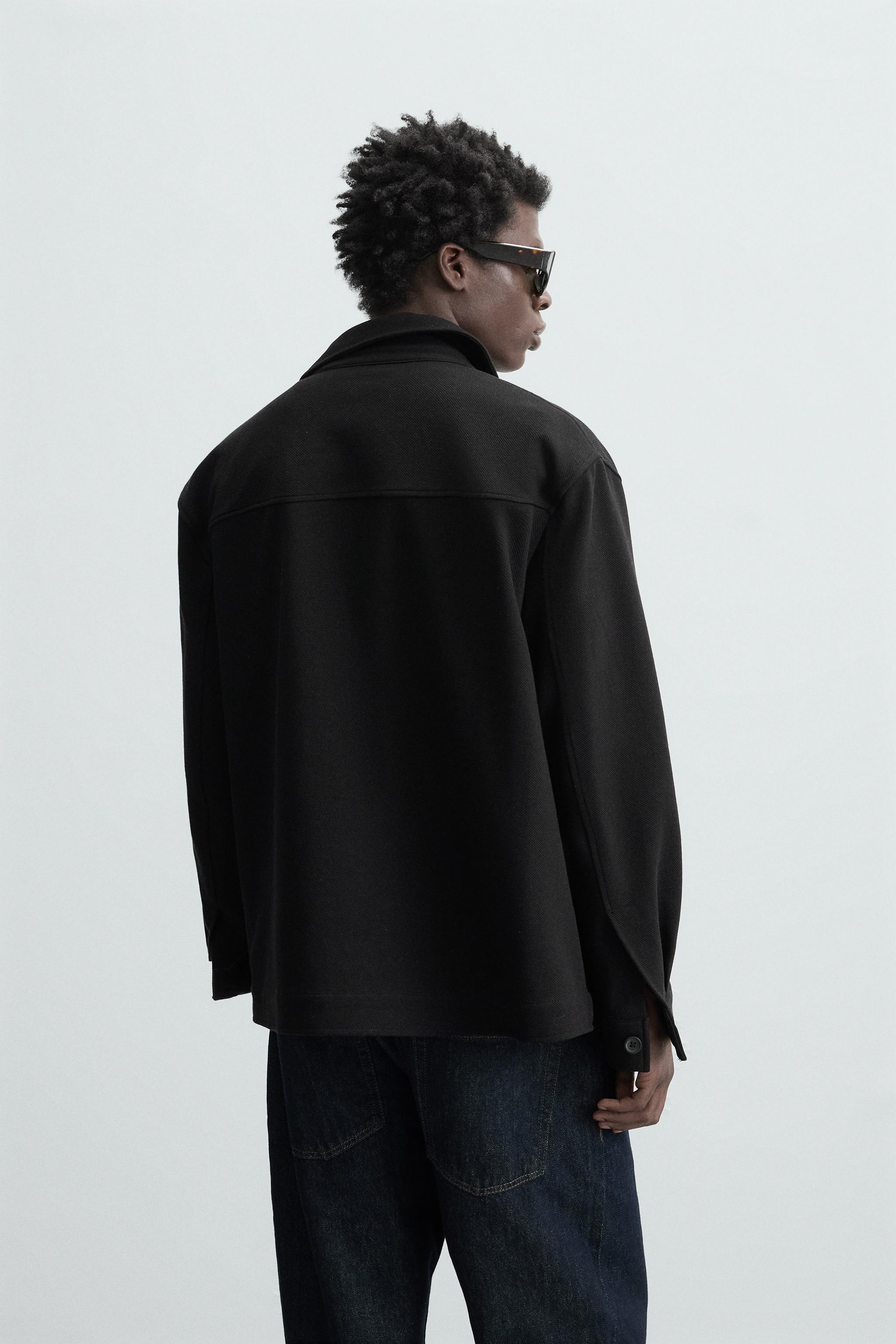 COMFORT TEXTURED OVERSHIRT